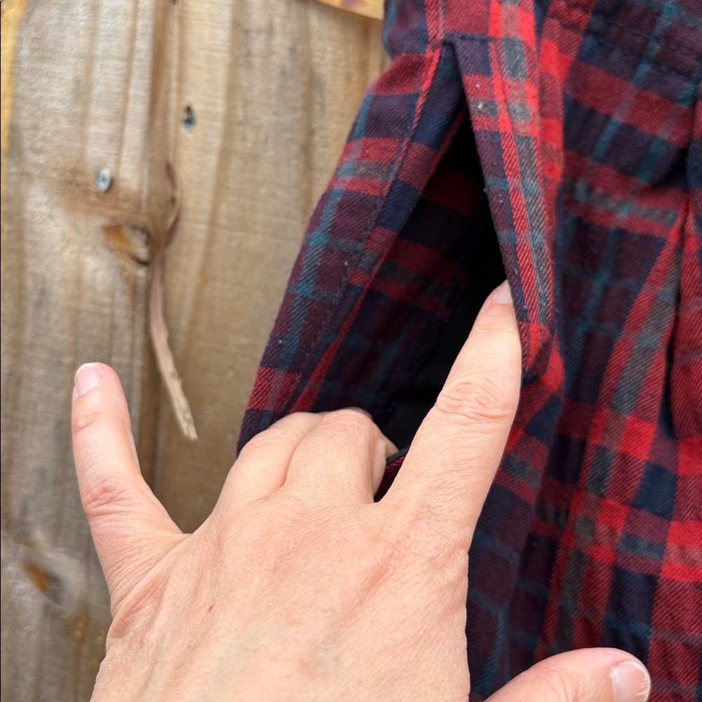 Free People Here and There Plaid Pants - Picture 9 of 10